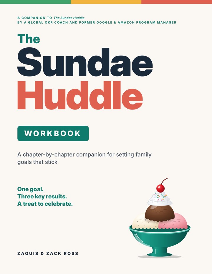 The Sundae Huddle Workbook cover